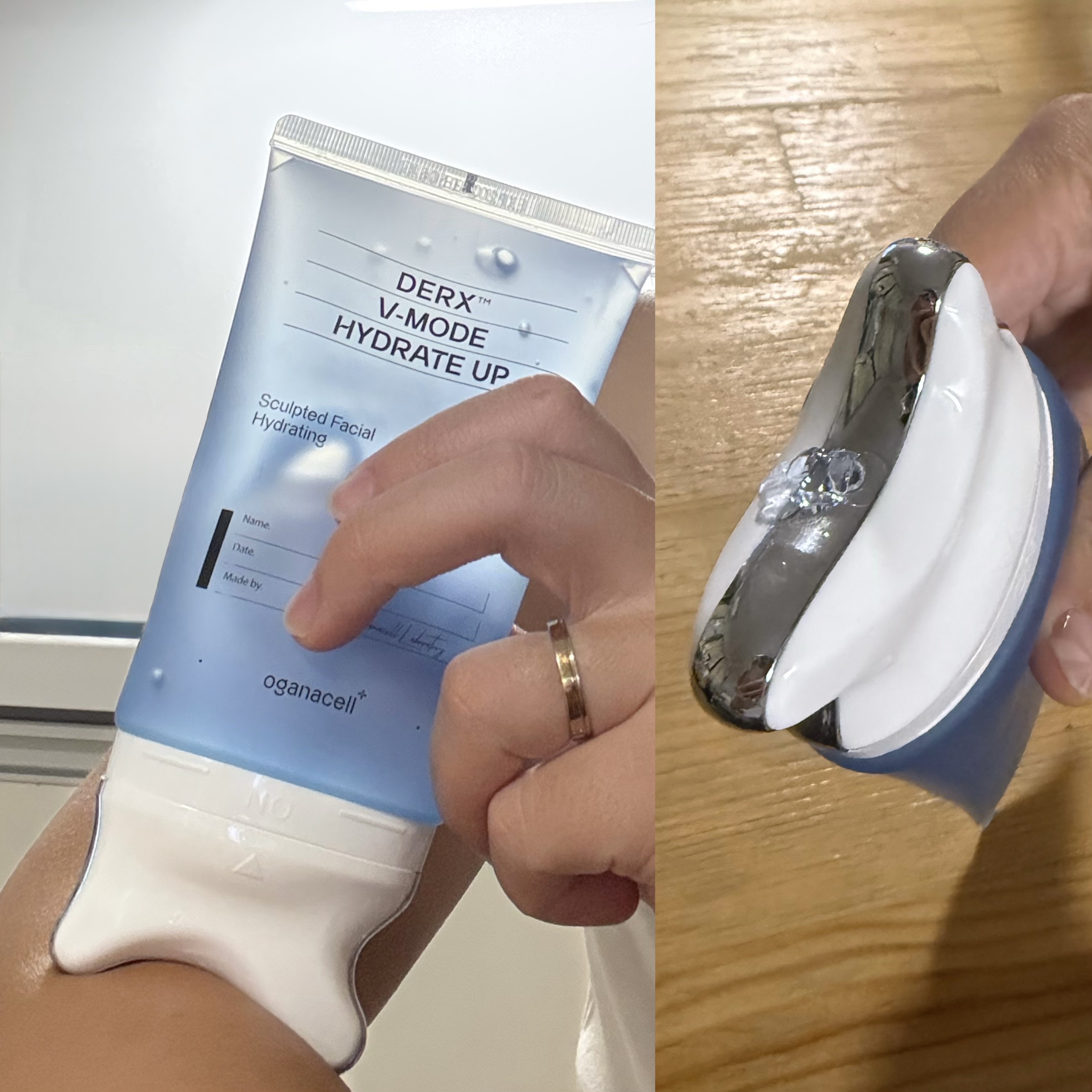 ダーマアールエックス V-MODE ハイドレートアップ/OGANACELL/フェイスクリームを使ったクチコミ（1枚目）