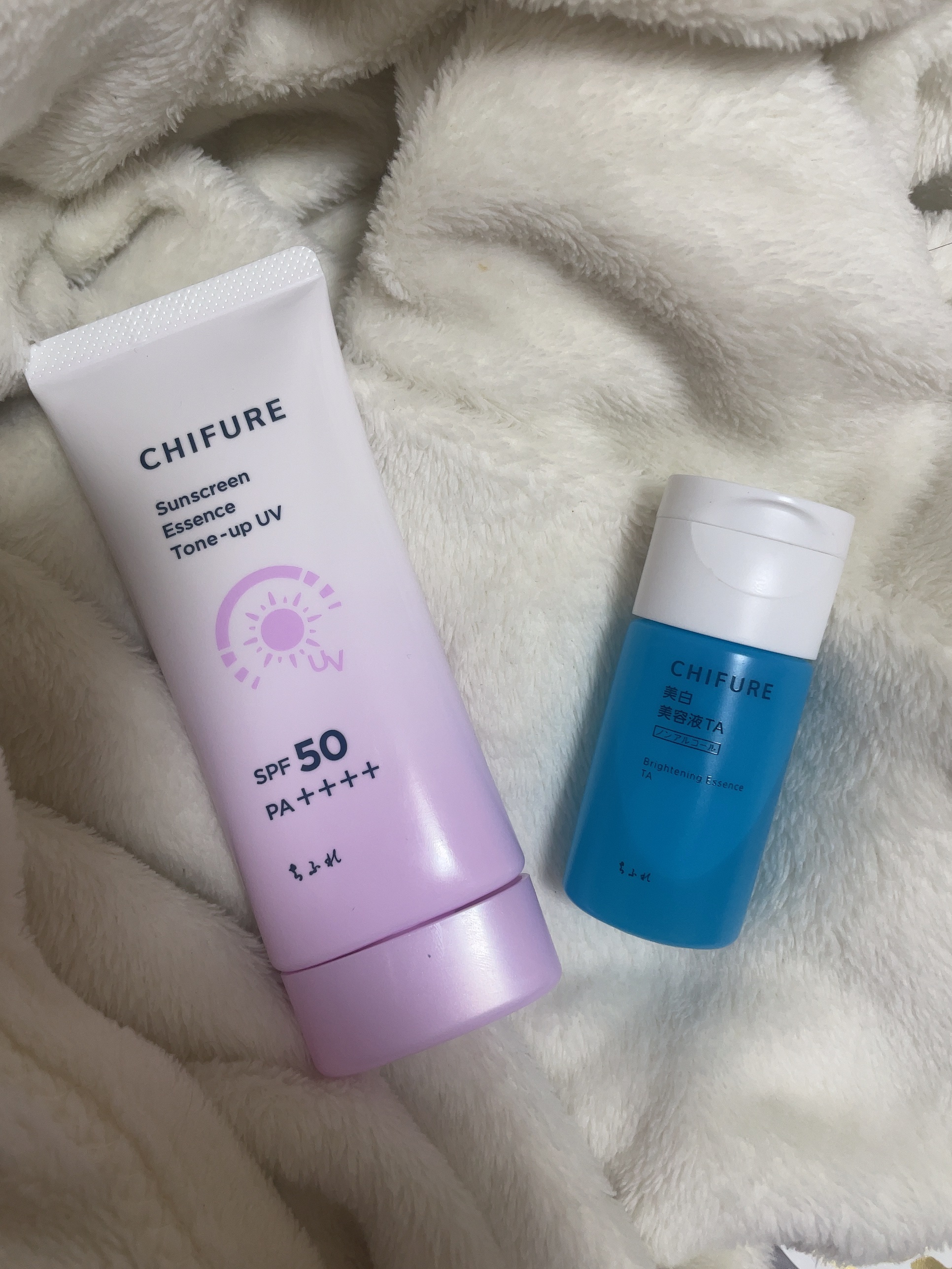 日やけ止め エッセンス トーンアップ UV/ちふれ/日焼け止め・UVケアを使ったクチコミ（1枚目）