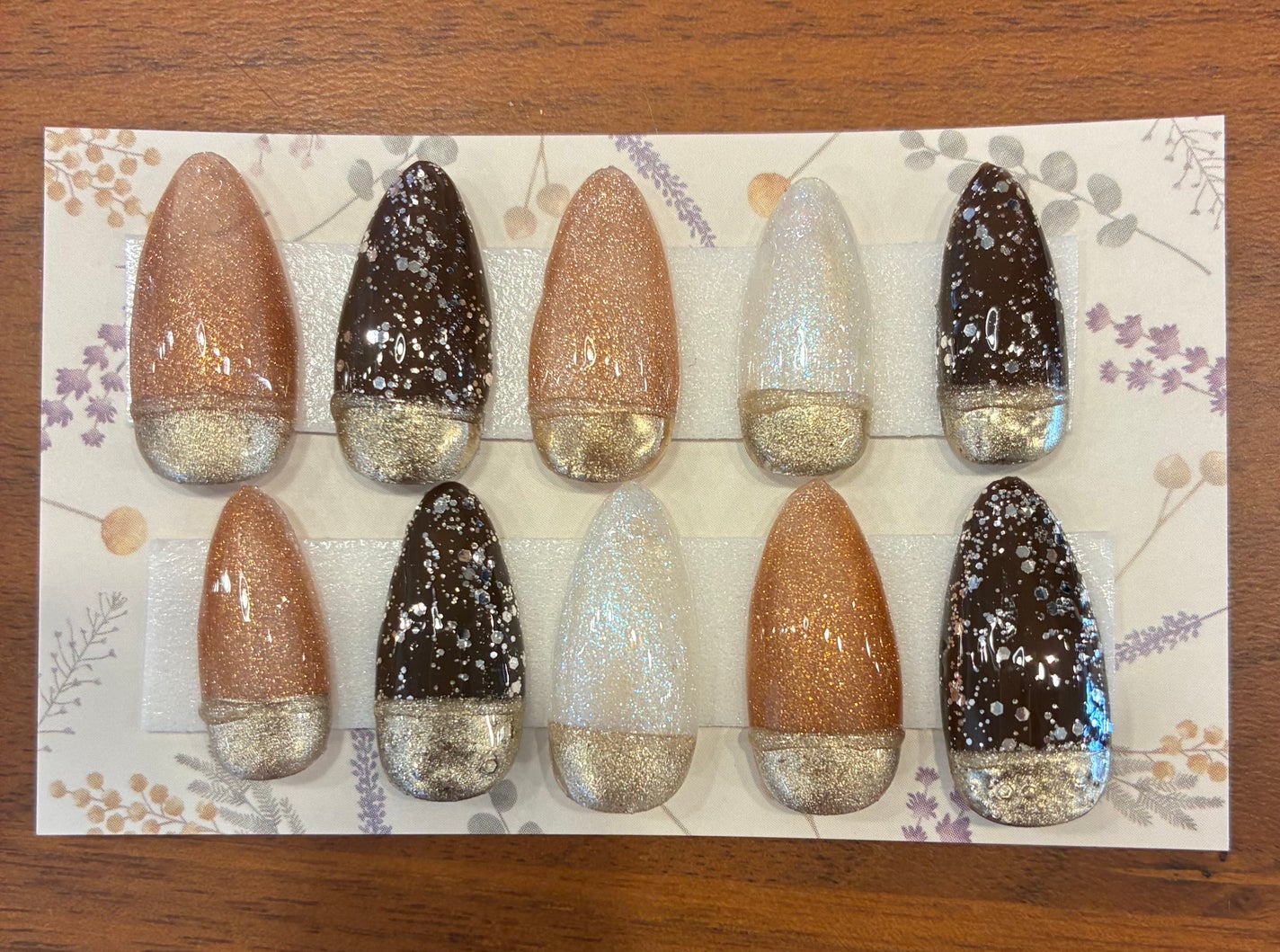 ジェルネイル(ライト対応)/セリア/ジェルネイルを使ったクチコミ(1枚目)