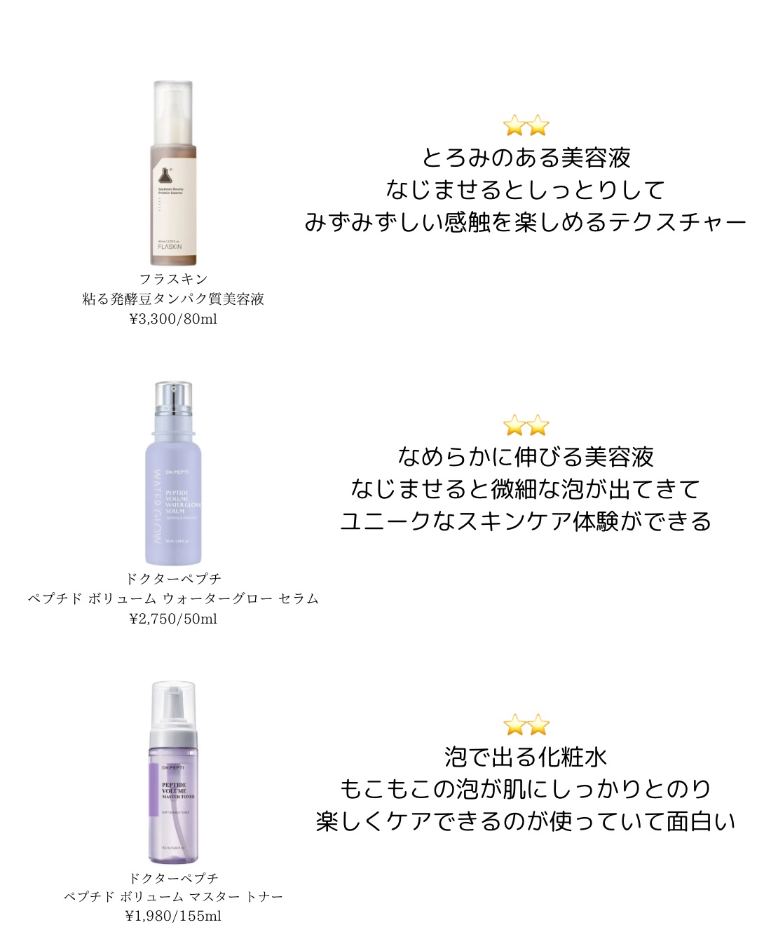 純白豆乳タンパク質乳液/FLASKIN/乳液を使ったクチコミ（3枚目）