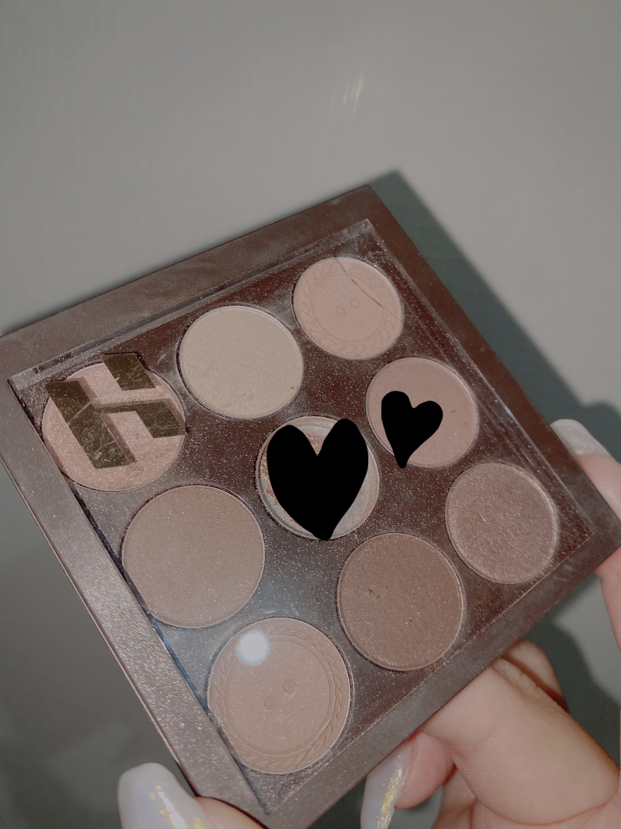 マイフェイブムードアイパレット 9カラー/HOLIKA HOLIKA/アイシャドウパレットを使ったクチコミ（1枚目）