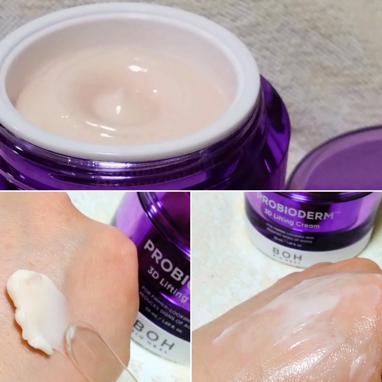 バイオヒールボ プロバイオダーム 3Dリフティングクリーム/BIOHEAL BOH/フェイスクリームを使ったクチコミ（3枚目）