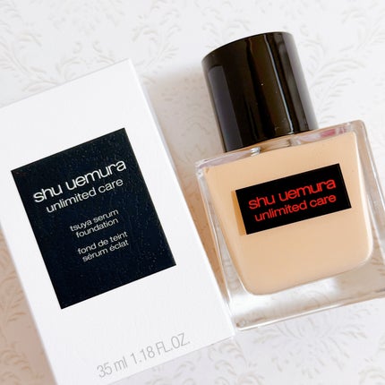 アンリミテッド ケア ツヤ セラム ファンデーション/shu uemura/リキッドファンデーションを使ったクチコミ(1枚目)