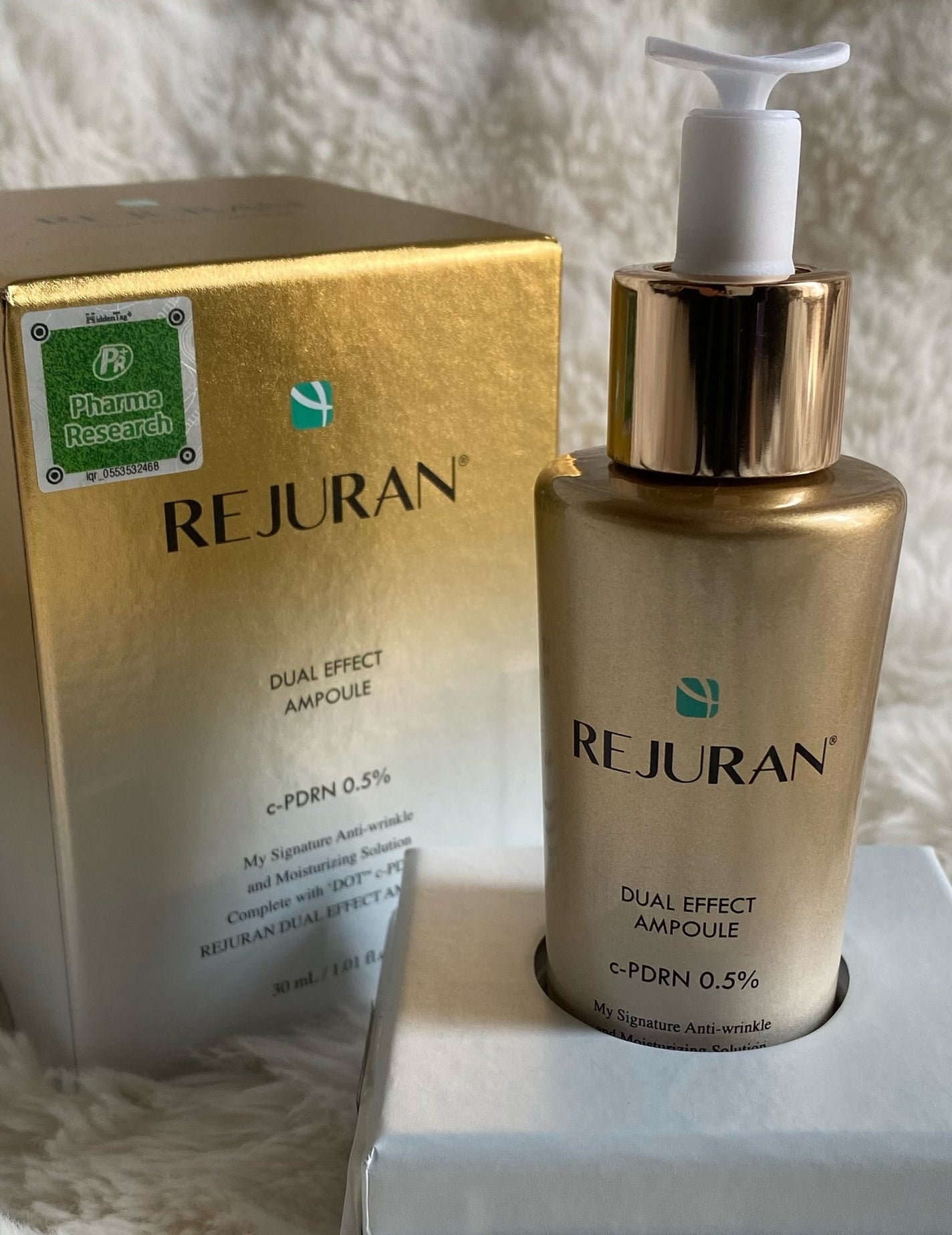 デュアルエフェクトアンプル/REJURAN COSMETICS/美容液を使ったクチコミ(3枚目)