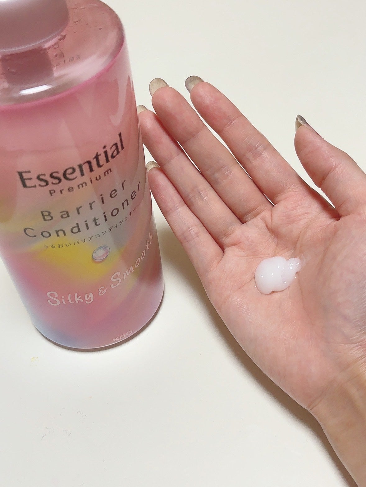 エッセンシャルプレミアム バリアシャンプー・コンディショナー シルキー&スムース/エッセンシャル/市販シャンプーを使ったクチコミ(6枚目)