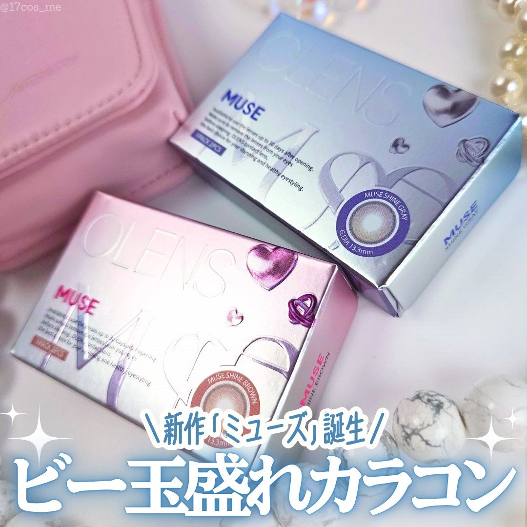 MUSE 1month/OLENS/1ヶ月(1MONTH)カラコンを使ったクチコミ(1枚目)