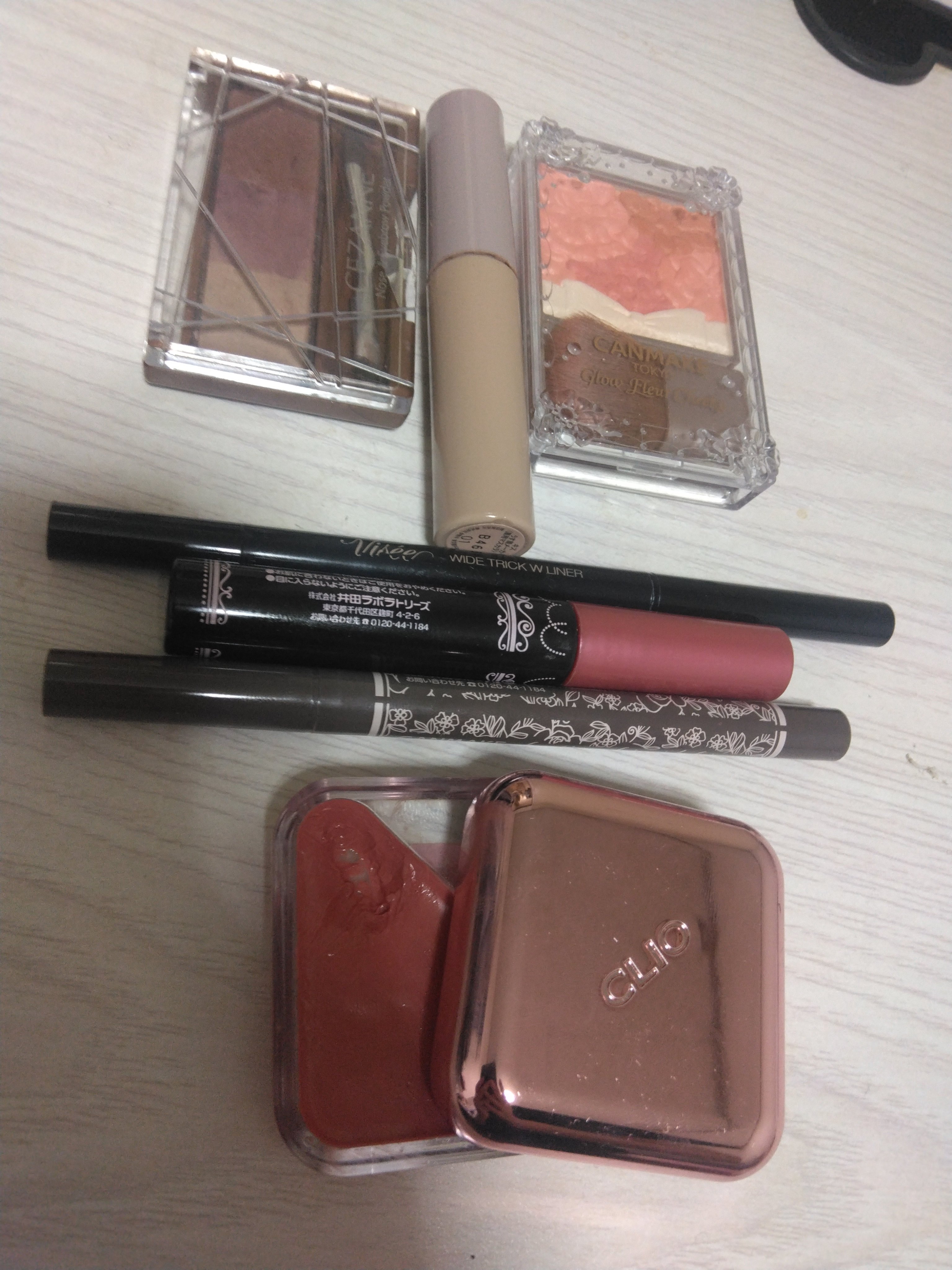 ワイド トリック ダブルライナー/Visée/リキッドアイライナーを使ったクチコミ（1枚目）