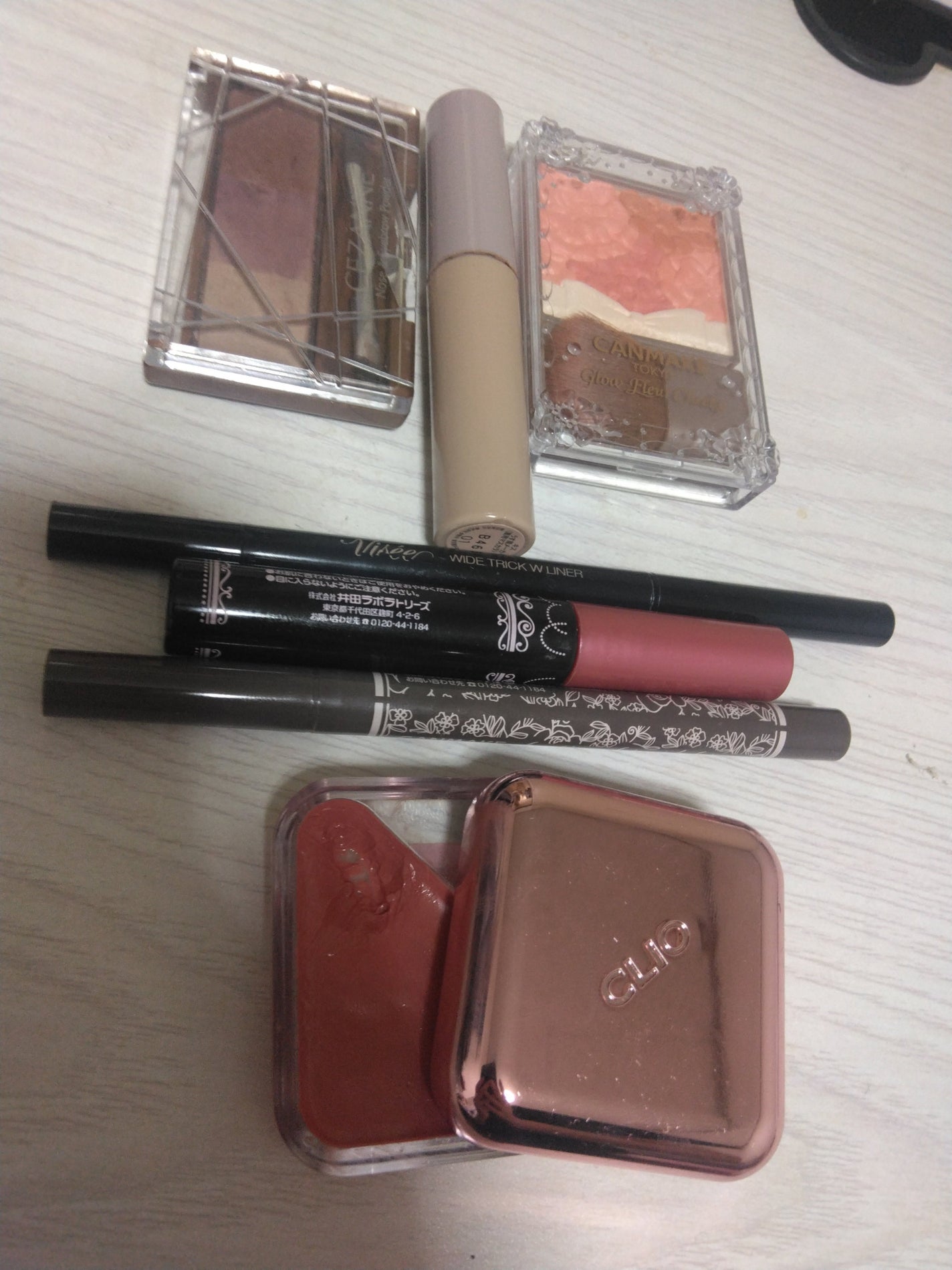 グロウフルールチークス/キャンメイク/パウダーチークを使ったクチコミ(1枚目)