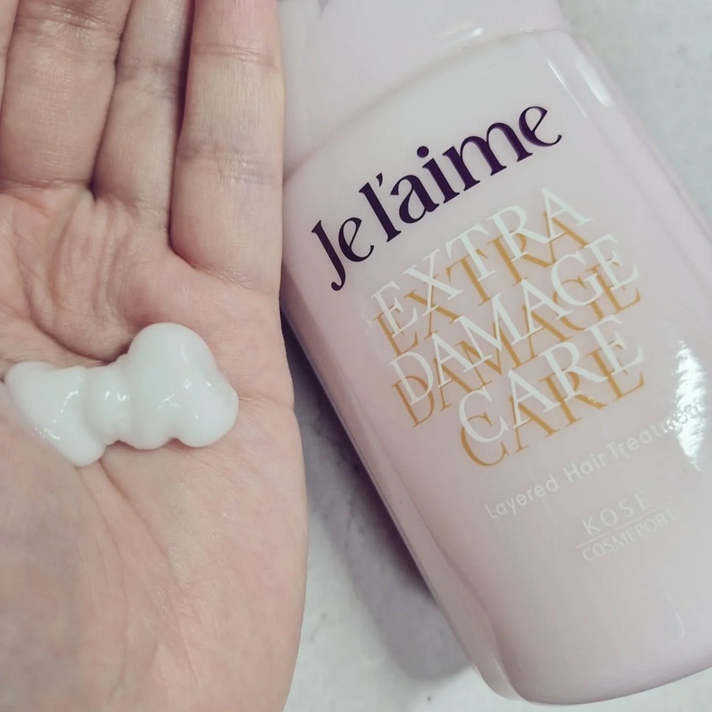 ジュレーム レイヤード シャンプー/ヘアトリートメント (エクストラダメージケア)/Je l'aime/市販シャンプーを使ったクチコミ(3枚目)