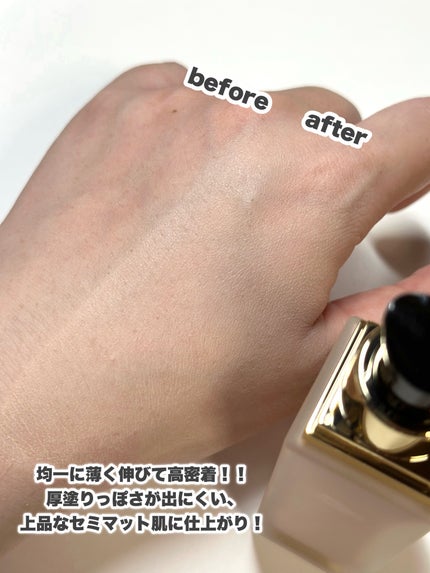 バーバリー ビヨンド ウェア パーフェクティング マット/Burberry Beauty/リキッドファンデーションを使ったクチコミ(5枚目)