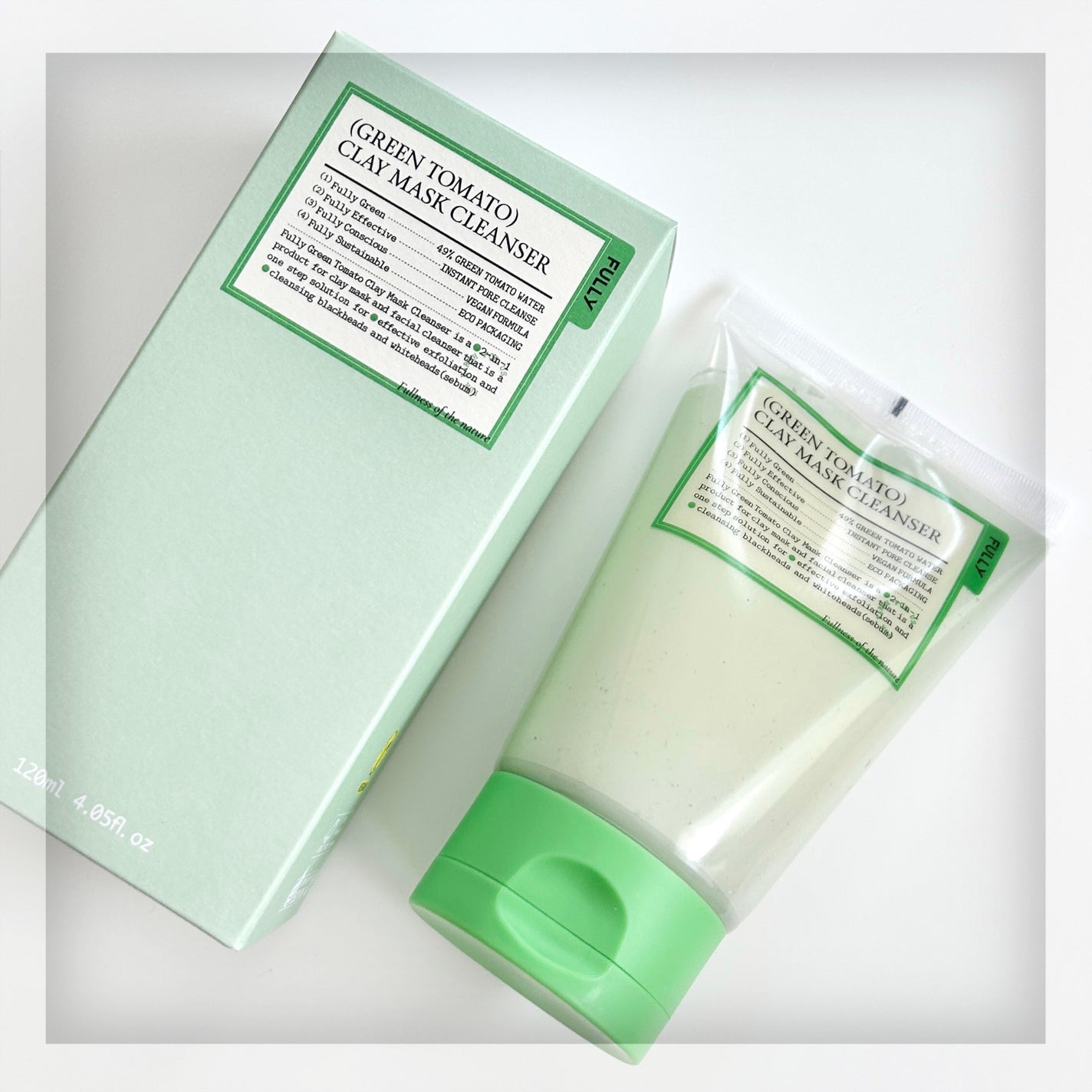 グリーントマトクレイマスククレンザー/FULLY/洗い流すパック・マスクを使ったクチコミ(2枚目)