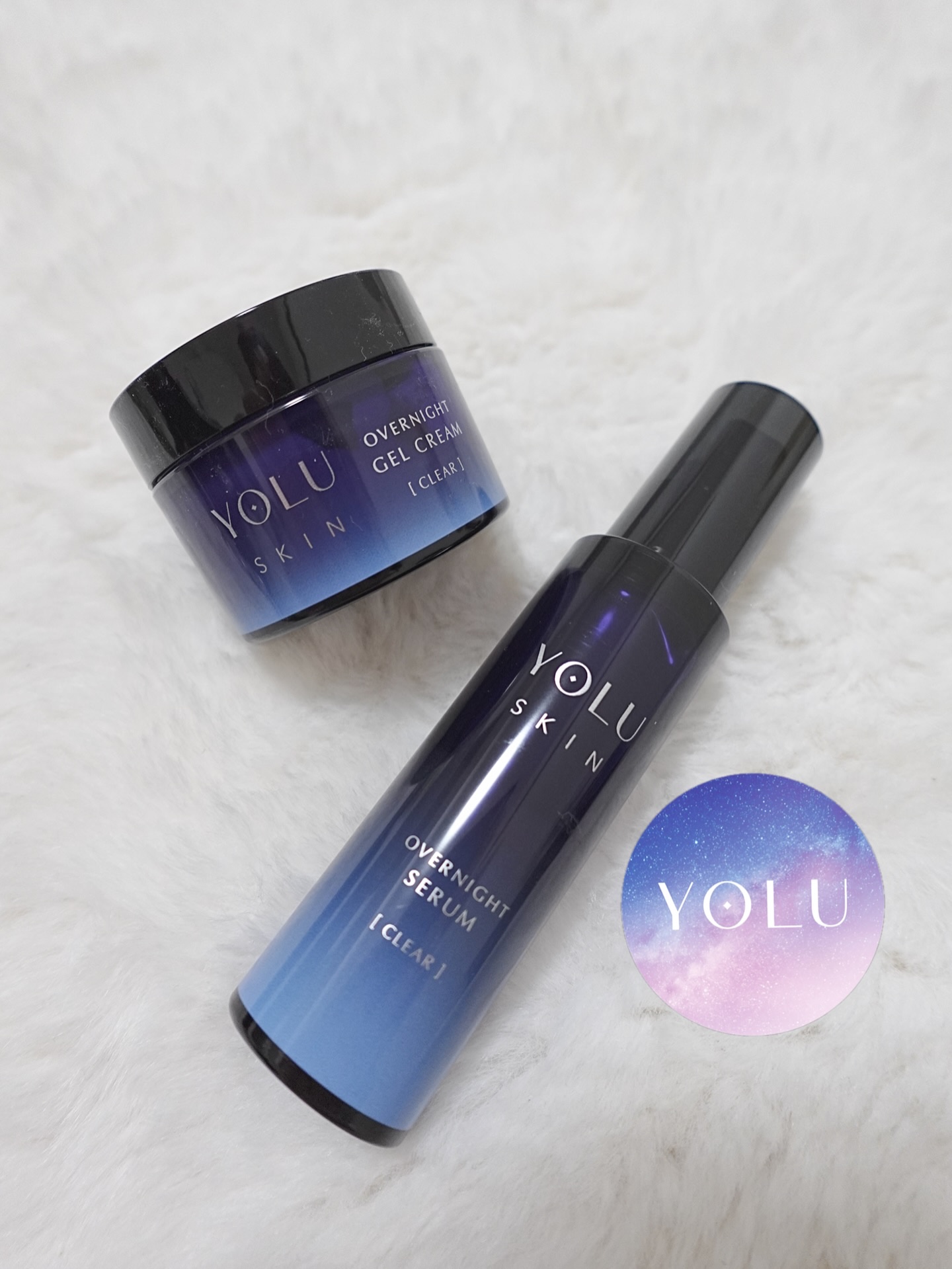 ヨル スキン オーバーナイトセラム モイスト/YOLU/美容液を使ったクチコミ（1枚目）