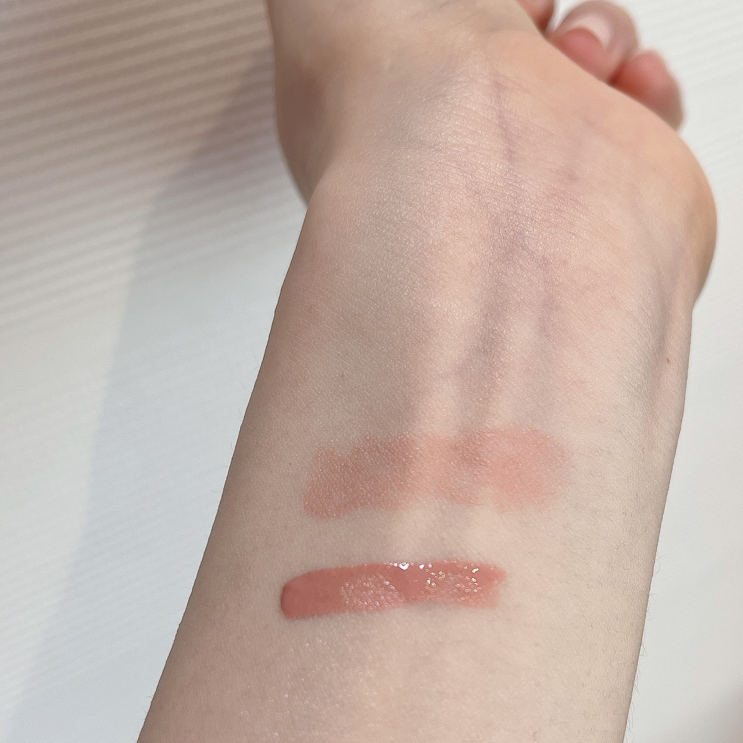 ペタルドロップリキッドブラッシャー/DEAR DAHLIA/リキッドチークを使ったクチコミ（2枚目）