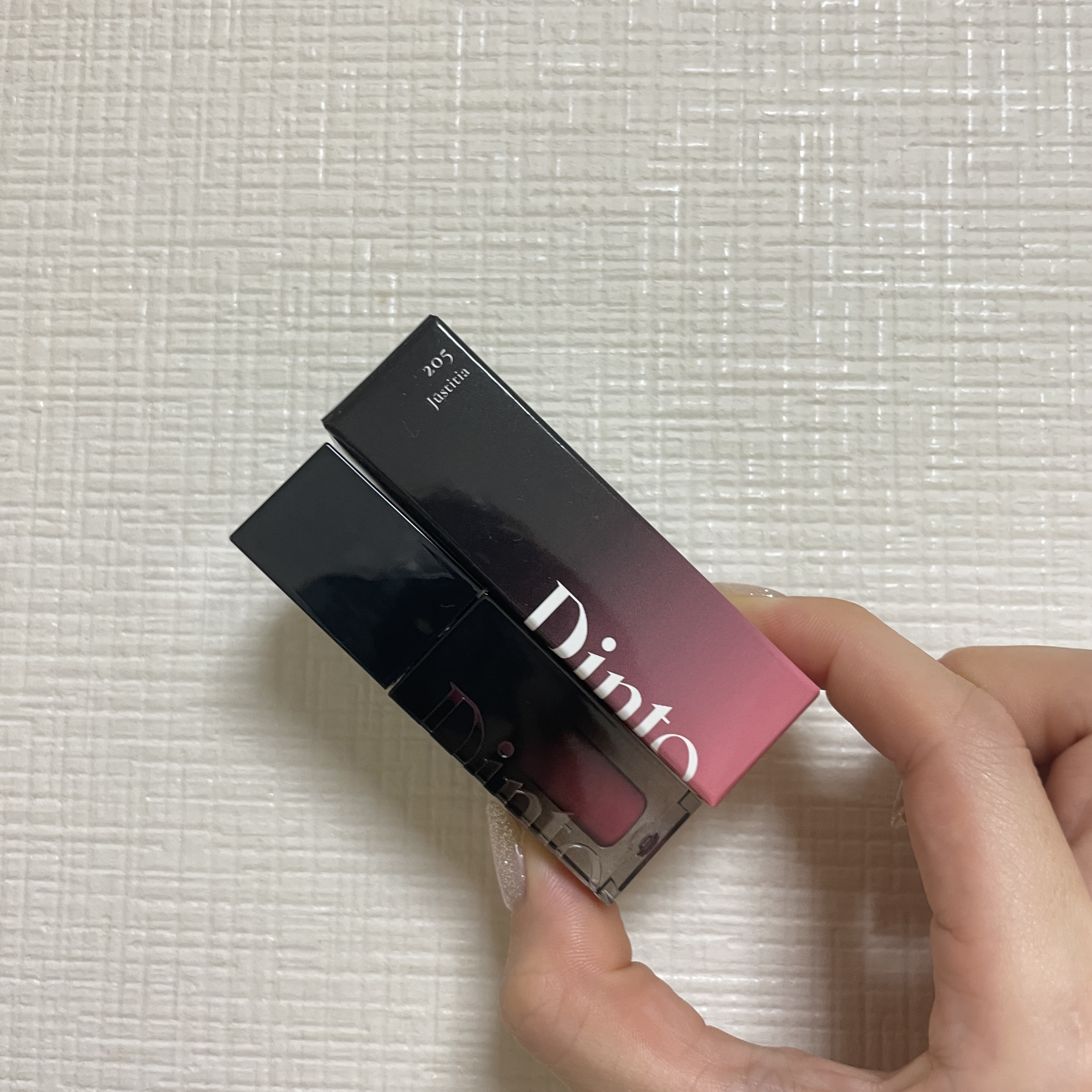 ブラーグロイリップティント/Dinto/リップティントを使ったクチコミ（1枚目）