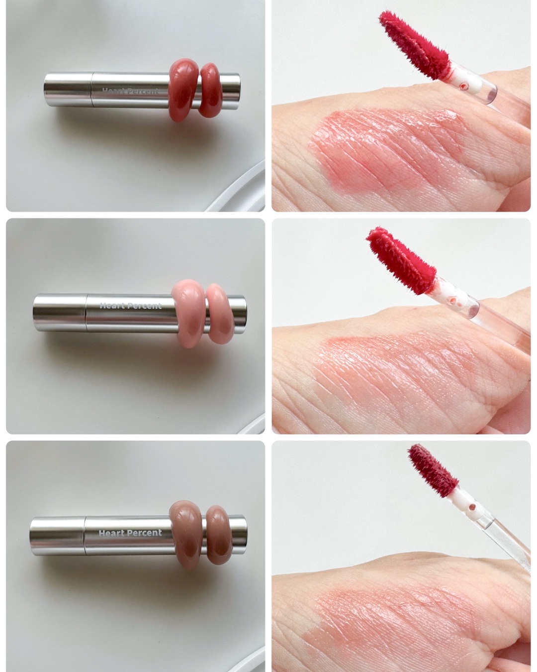 ドットオンムードワンウェイグロイティント/Heart Percent/リップティントを使ったクチコミ（2枚目）