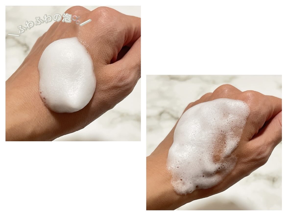 なめらか本舗 薬用WR泡洗顔 ホワイト【医薬部外品】 /なめらか本舗/泡洗顔を使ったクチコミ(4枚目)