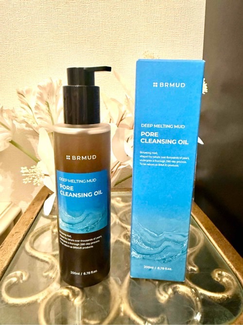 ディープメルティングマッドポアクレンジングオイル/BRMUD/オイルクレンジングを使ったクチコミ（1枚目）