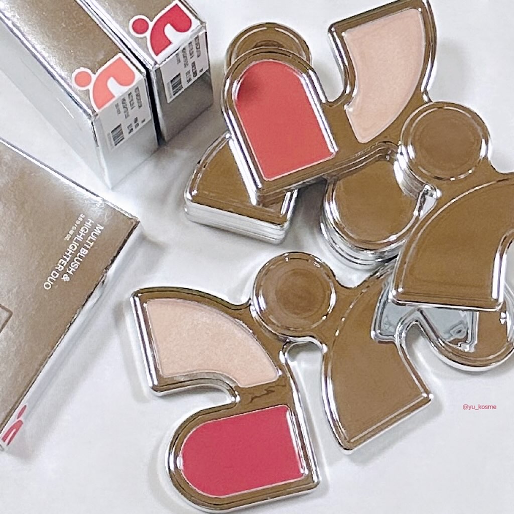 マルチブラッシュアンドハイライターデュオ/Rest & Recreation BEAUTY/ジェル・クリームチークを使ったクチコミ（1枚目）