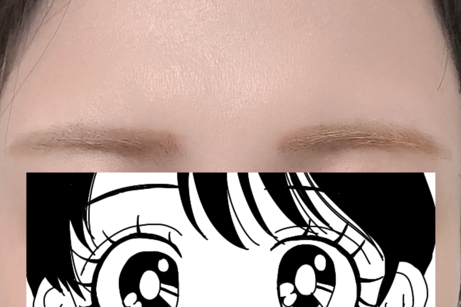 ハンオールブロウカラ/rom&nd/眉マスカラを使ったクチコミ（2枚目）