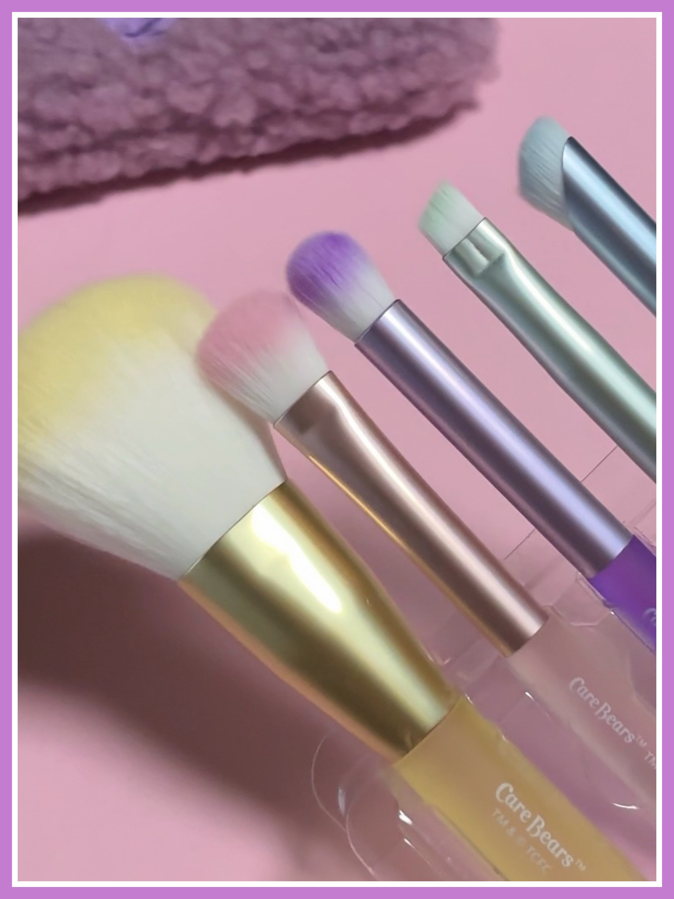 ケアベア  ポーチ付きメイクブラシセット/PPIT Co.,Ltd/メイクブラシを使ったクチコミ（2枚目）