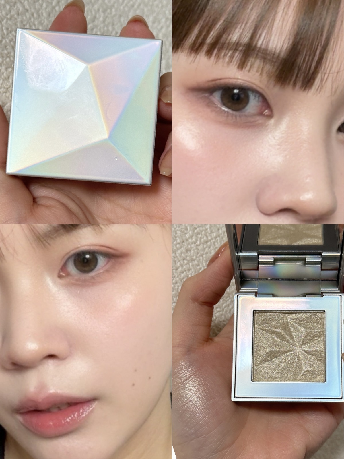 オーロラ ハイライト/LionWell（ライオンウェル）/パウダーハイライトを使ったクチコミ（2枚目）