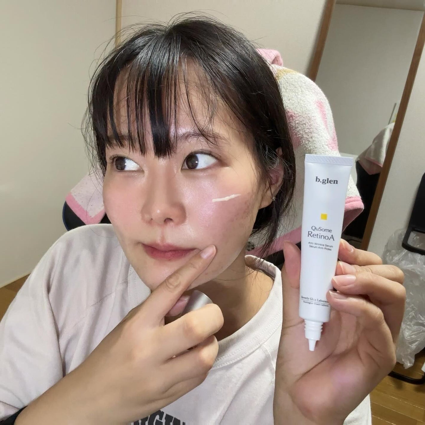 QuSomeレチノA/b.glen/美容液を使ったクチコミ(5枚目)