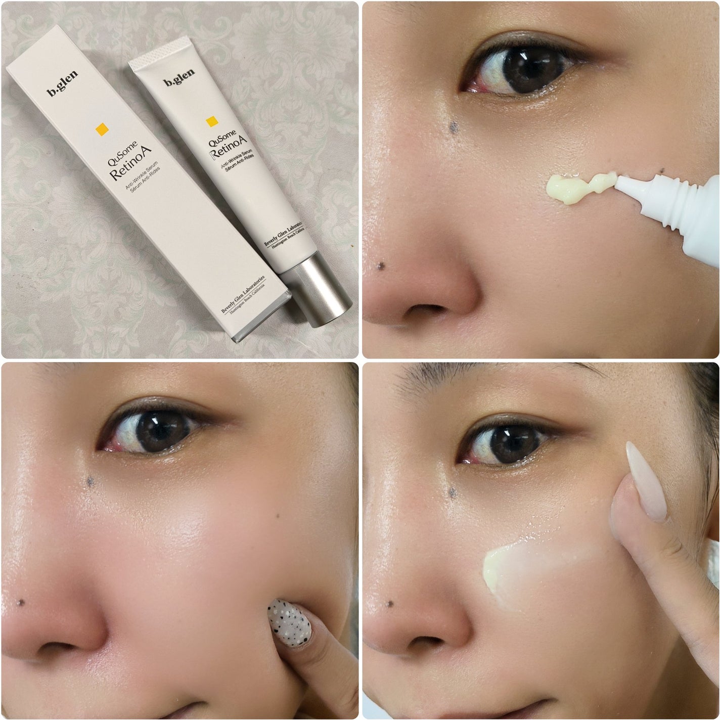 QuSomeレチノA/b.glen/美容液を使ったクチコミ(3枚目)