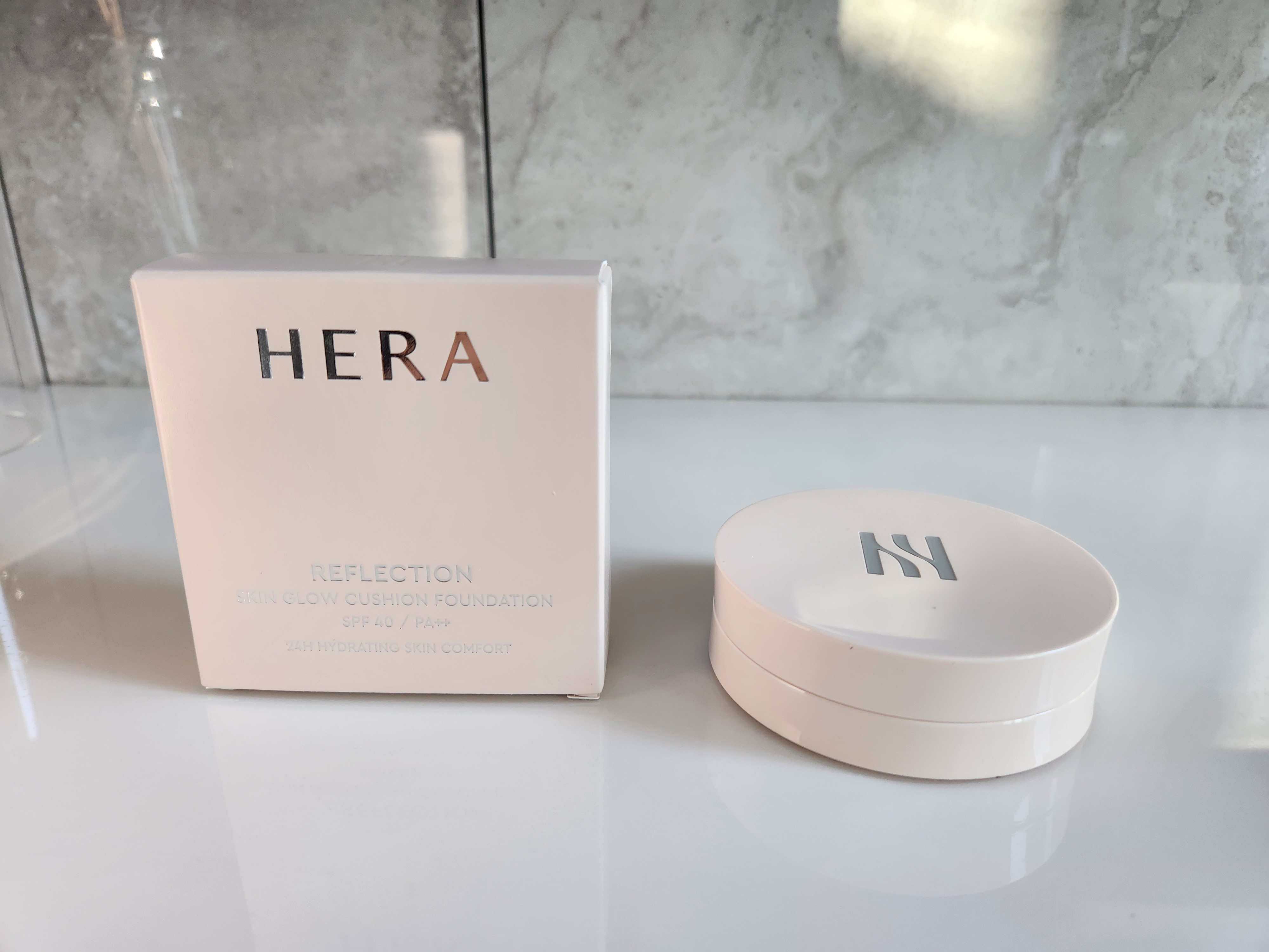 リフレクション スキン グロウ クッション ファンデーション/HERA/クッションファンデーションを使ったクチコミ（1枚目）