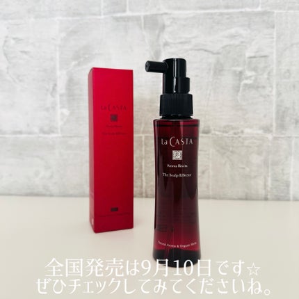 ラ・カスタ アロマ リヴァイタ ザ スキャルプエフェクター【医薬部外品】/ラ・カスタ/頭皮ローションを使ったクチコミ(4枚目)