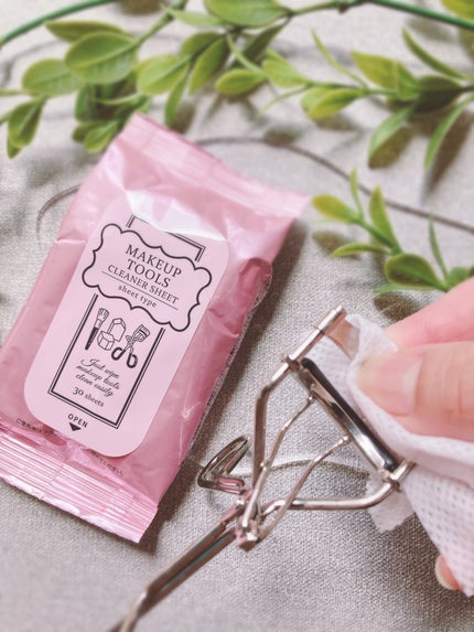 メイクツールクリーナーシート/コージー/その他化粧小物を使ったクチコミ(4枚目)