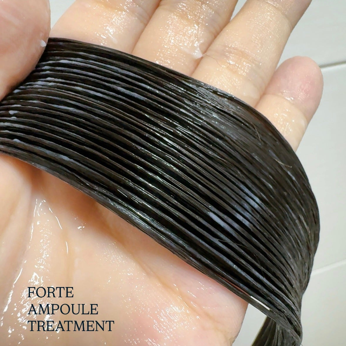 フォルテ アンプル トリートメント/treecell/洗い流すヘアトリートメントを使ったクチコミ(6枚目)