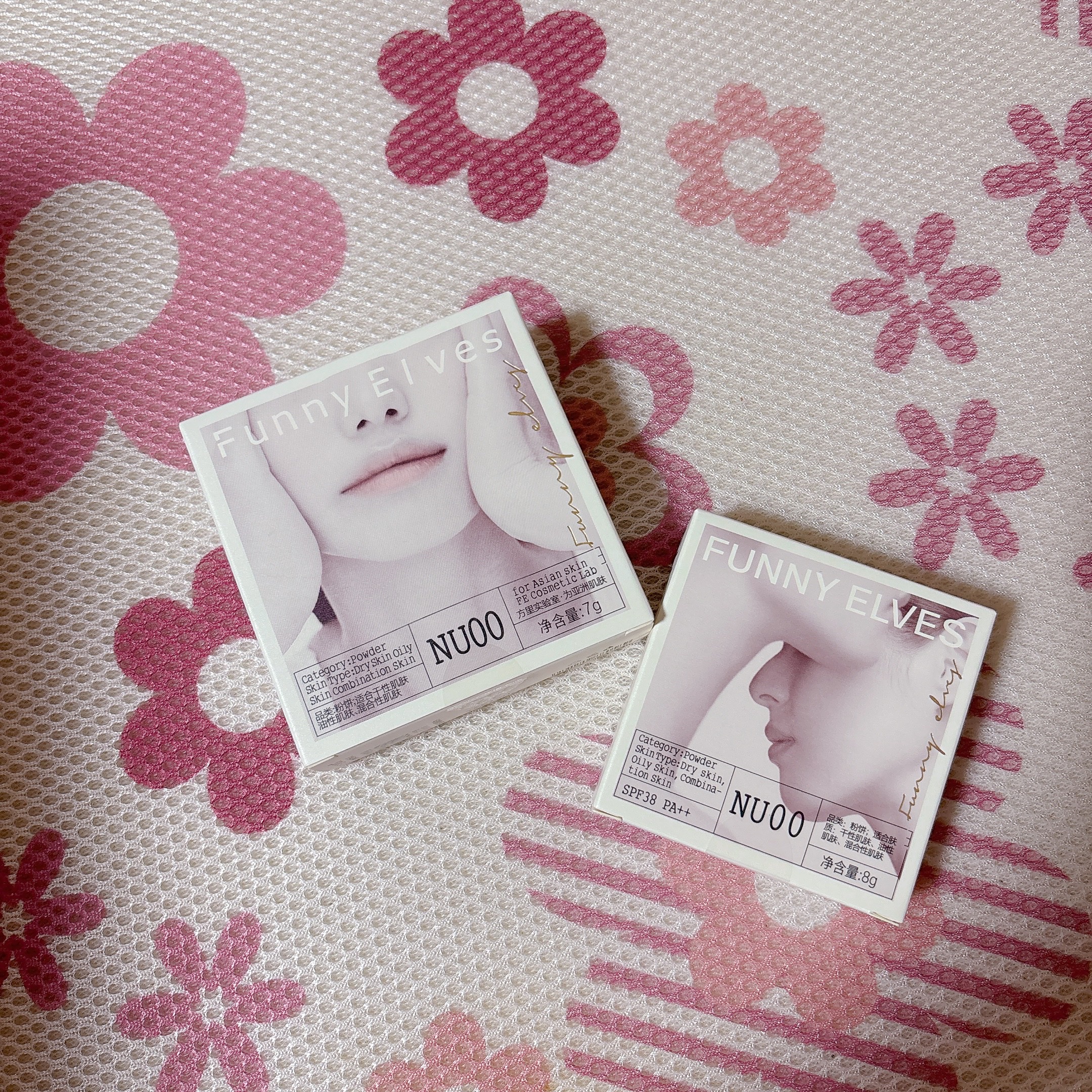 UVソフトマットプレストパウダー/FUNNY ELVES方里/プレストパウダーを使ったクチコミ（2枚目）