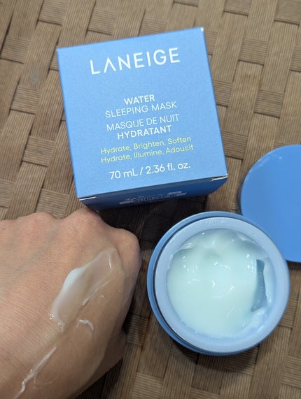 ウォータースリーピングマスク N/LANEIGE/フェイスクリームを使ったクチコミ(1枚目)