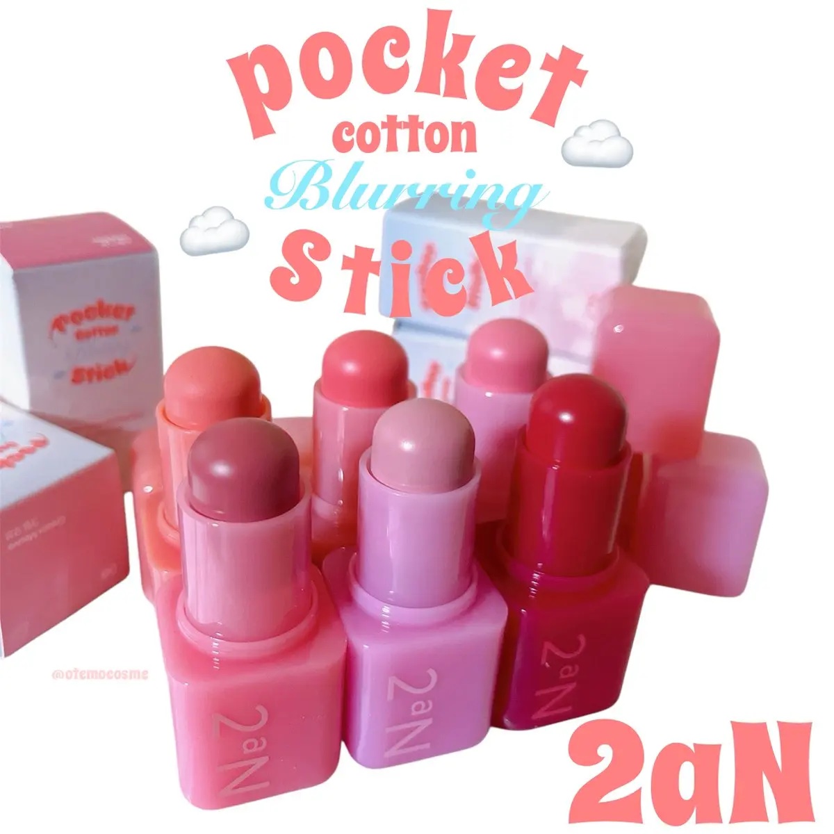 ポケットコットンブラーリングスティック/2aN/ジェル・クリームチークを使ったクチコミ（1枚目）