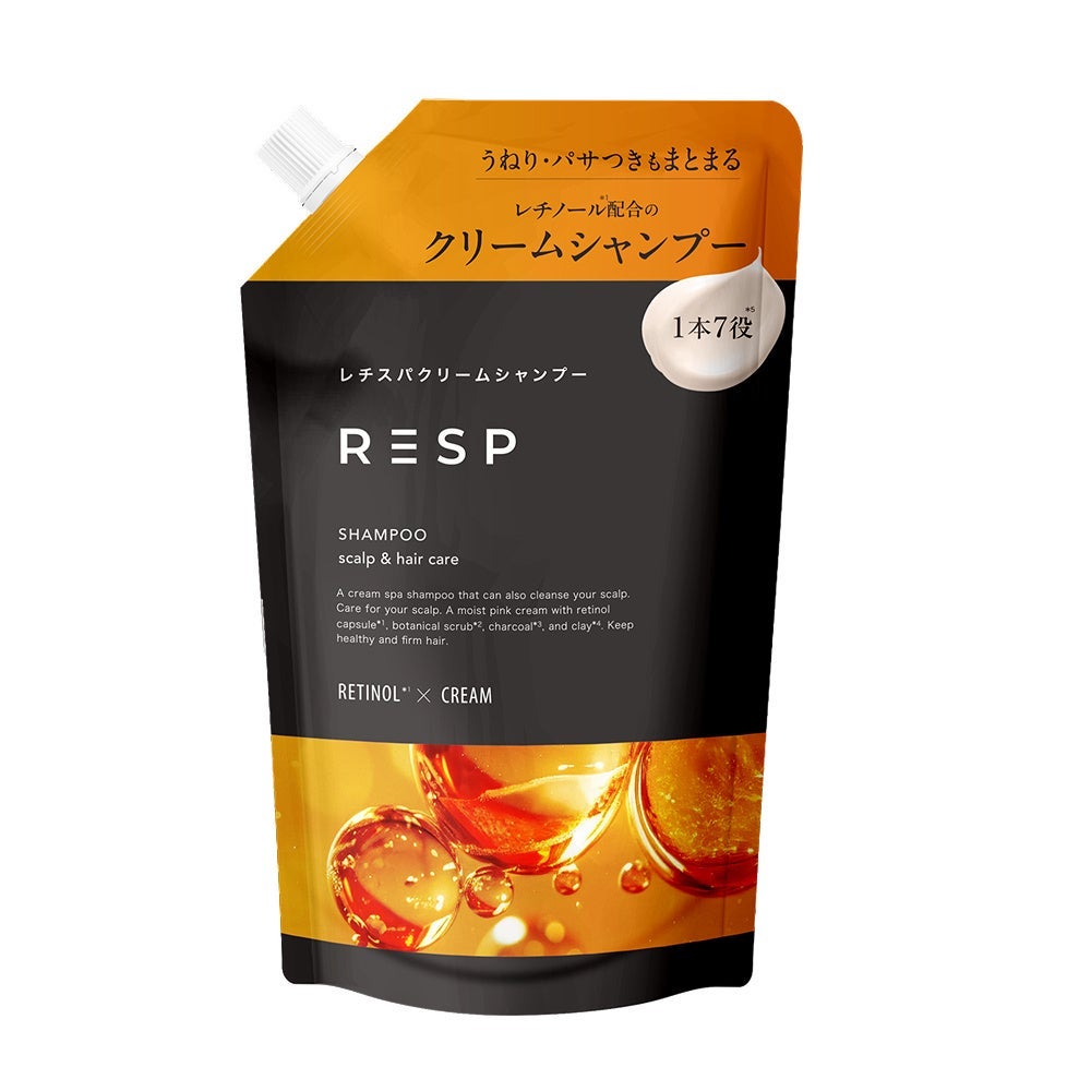 レチスパクリームシャンプー 400g詰め替えパウチ