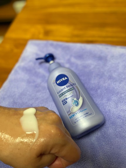 もふ on LIPS 「ニベアルーセントビューティシルクブライトニング ブライトニング..」(2枚目)