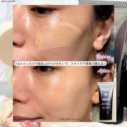 コンフィデント フィニッシュ/MARY QUANT/クリーム・エマルジョンファンデーションを使ったクチコミ(5枚目)