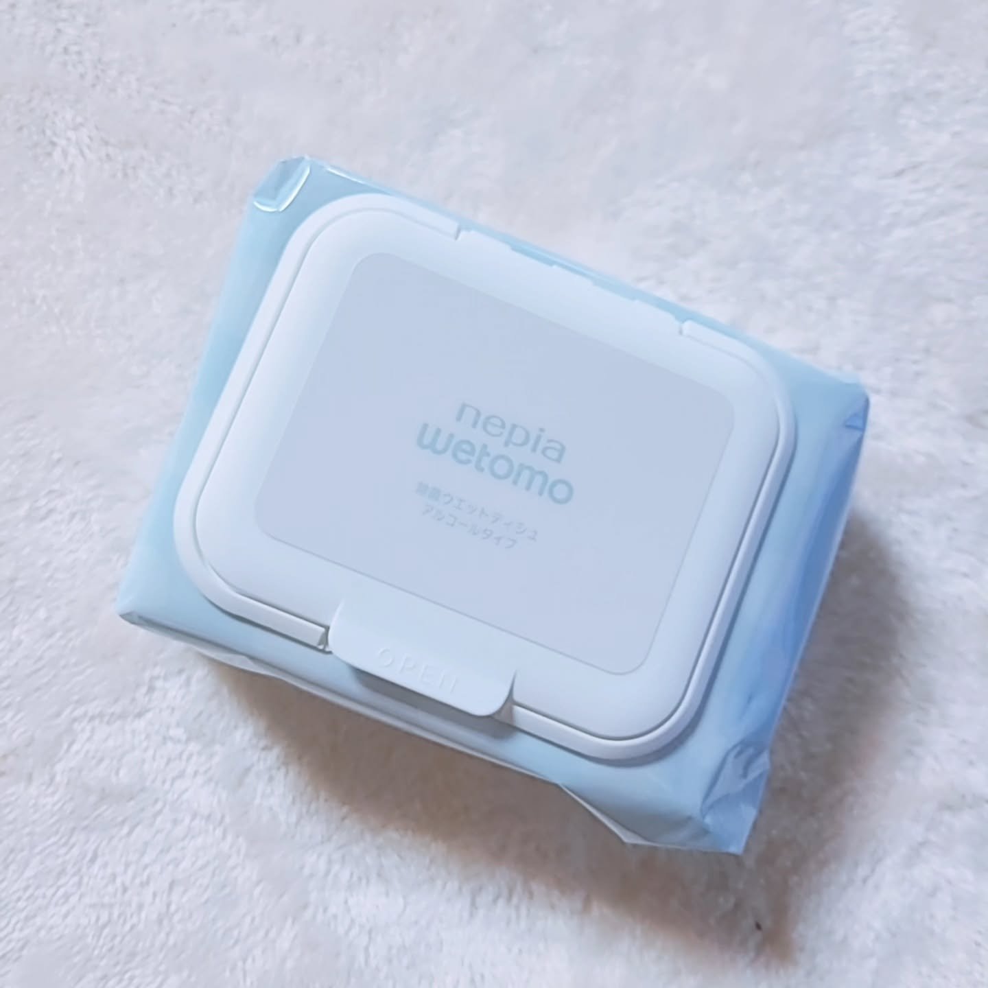 除菌ウエットティッシュアルコールタイプ 50枚入り/ネピア/その他を使ったクチコミ（3枚目）