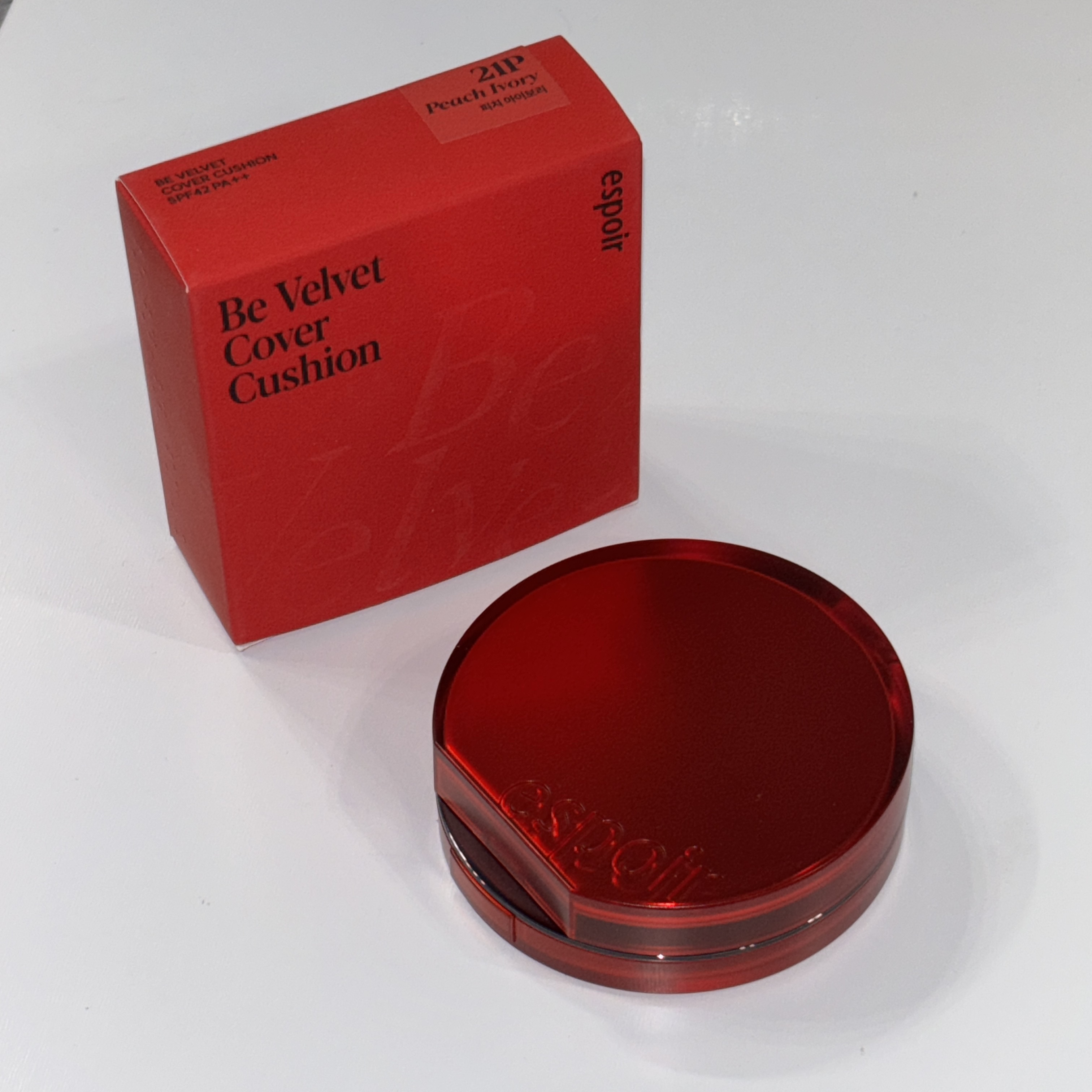 ビーベルベットカバークッション/espoir/クッションファンデーションを使ったクチコミ（1枚目）