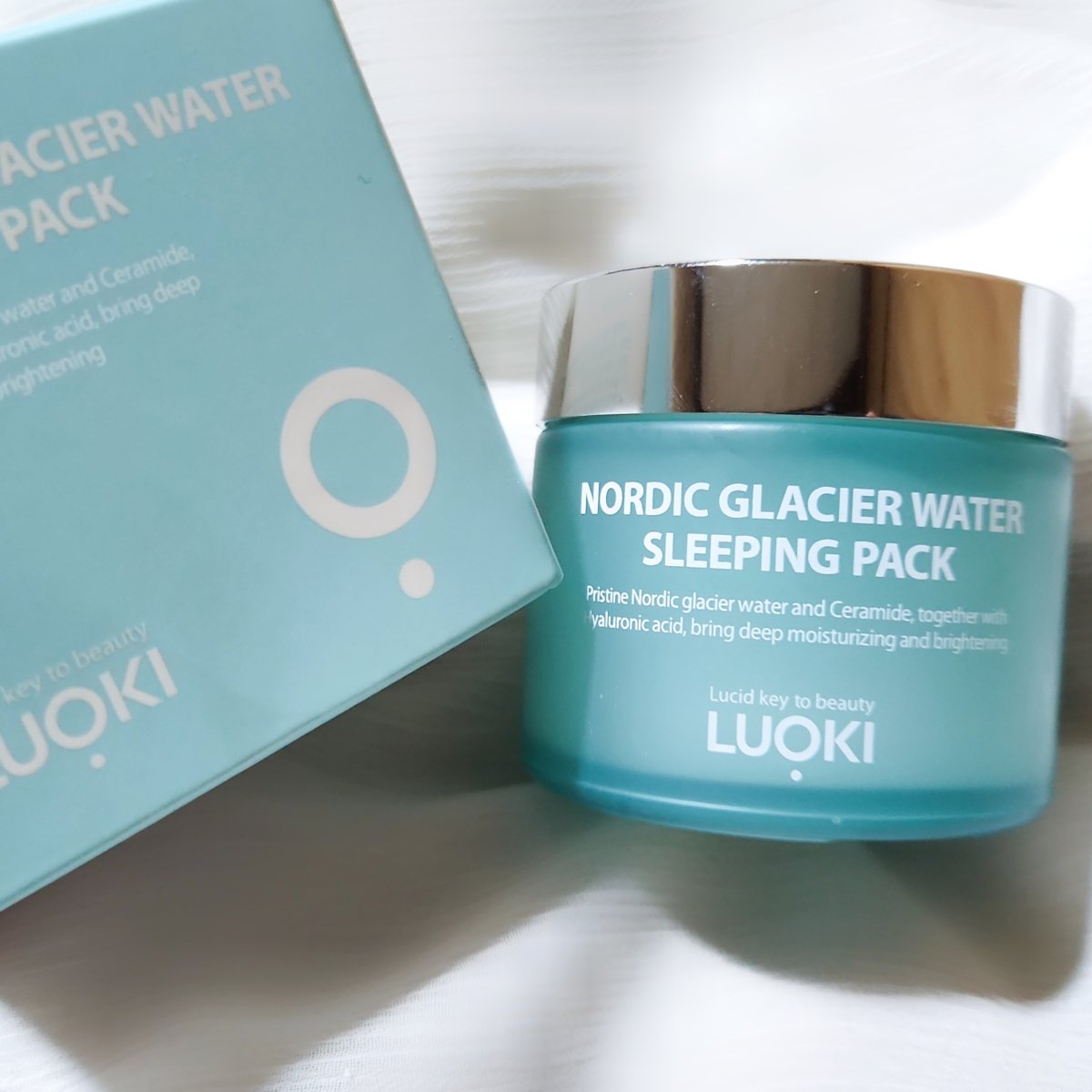 ノルディック氷河水スリーピングパック/LUOKI/フェイスクリームを使ったクチコミ（1枚目）