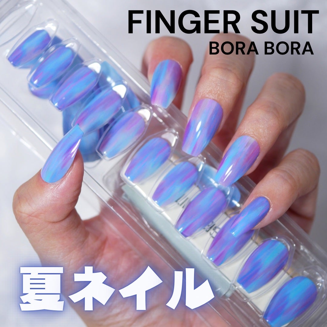 ネイルチップ(シールタイプ)/FINGER SUIT/ネイルチップ・パーツを使ったクチコミ(1枚目)