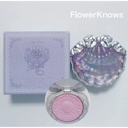 シェルズジュエルコレクション サテンチーク/FlowerKnows/パウダーチークを使ったクチコミ(1枚目)