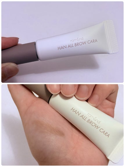 ハンオールブロウカラ/rom&nd/眉マスカラを使ったクチコミ(1枚目)