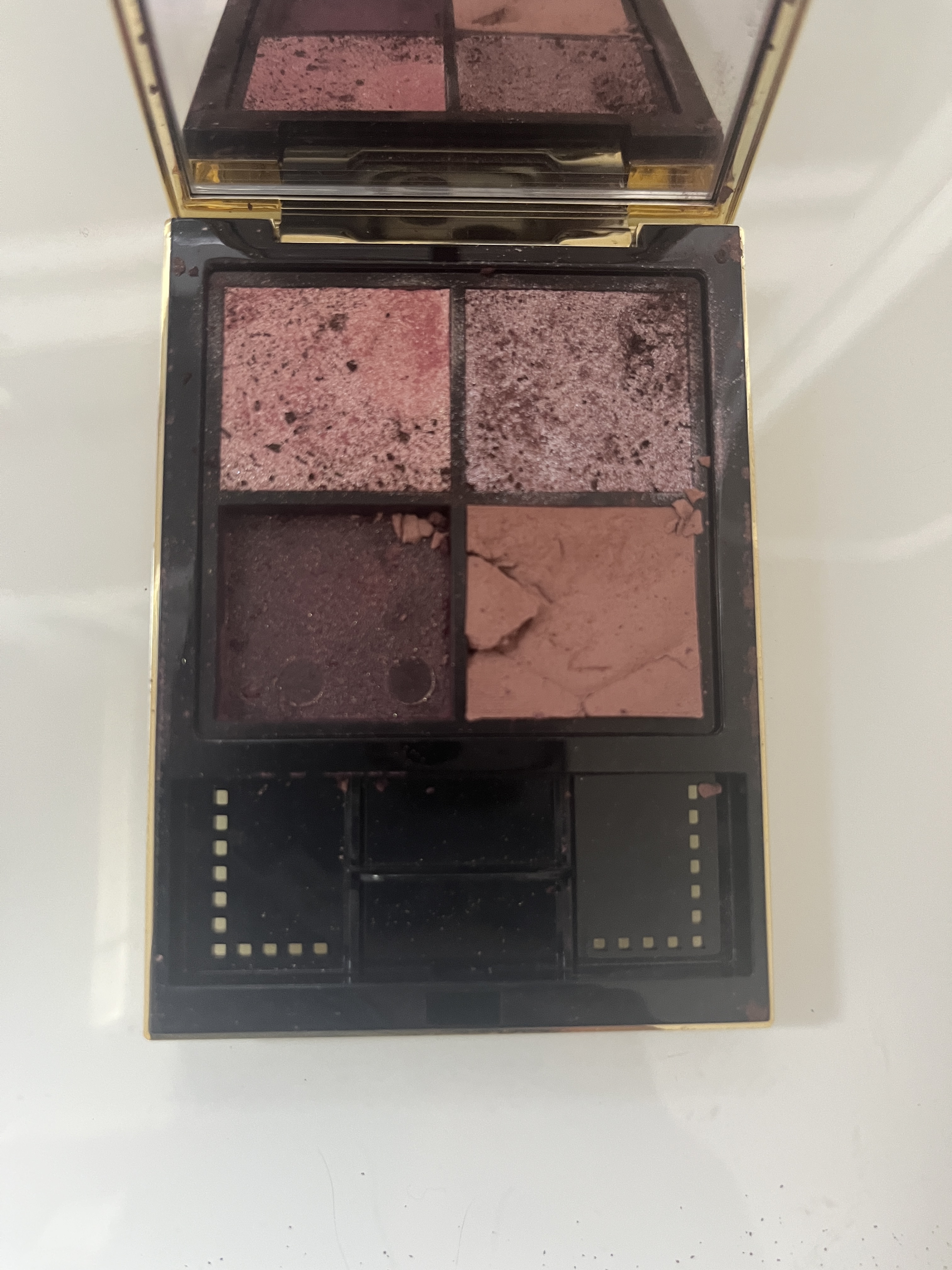 クチュール ミニ クラッチ #400 バビロン ローズ / YVES SAINT