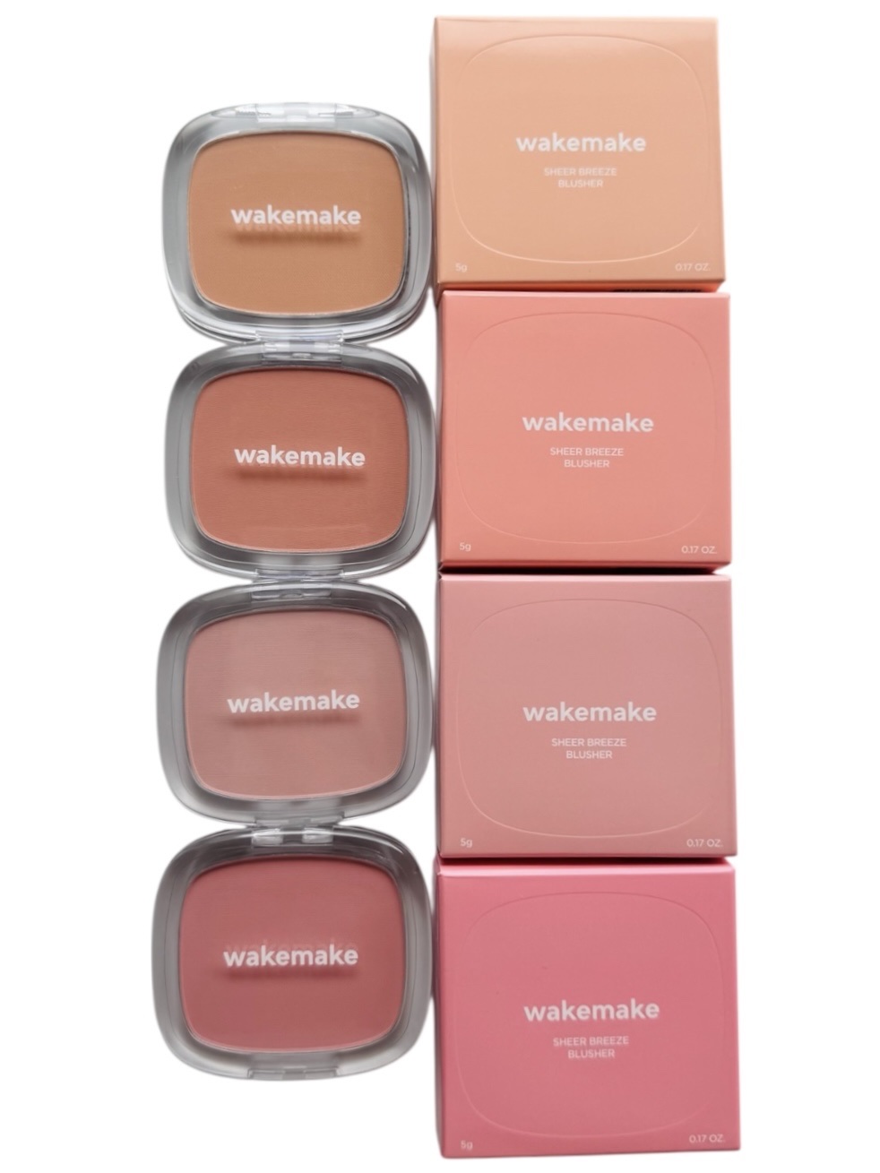 シアーブリーズブラッシャー/wakemake/パウダーチークを使ったクチコミ（1枚目）
