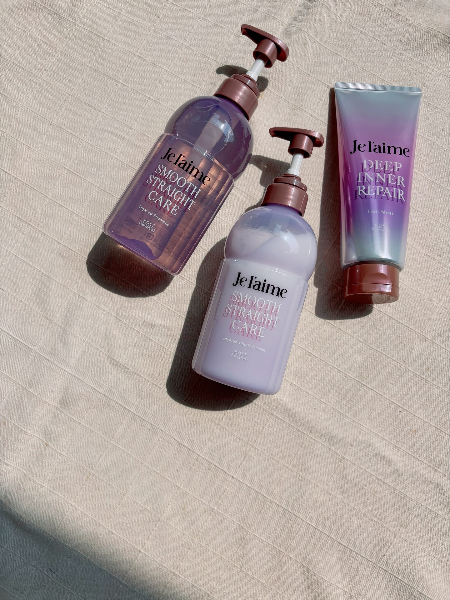ジュレーム レイヤード シャンプー/ヘアトリートメント（スムースストレートケア）/Je l'aime/市販シャンプーを使ったクチコミ（1枚目）