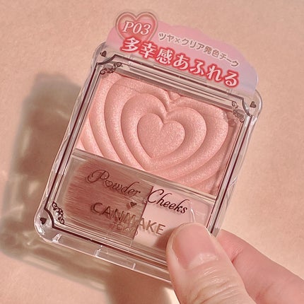 パウダーチークス/キャンメイク/パウダーチークを使ったクチコミ(6枚目)