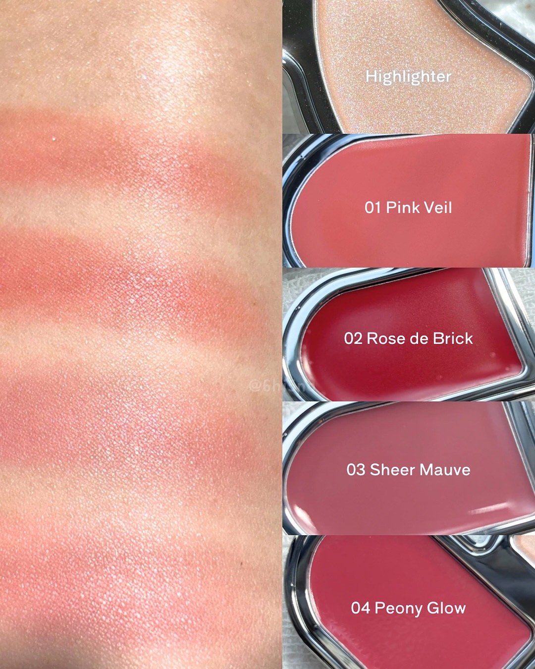 マルチブラッシュアンドハイライターデュオ/Rest & Recreation BEAUTY/ジェル・クリームチークを使ったクチコミ（3枚目）