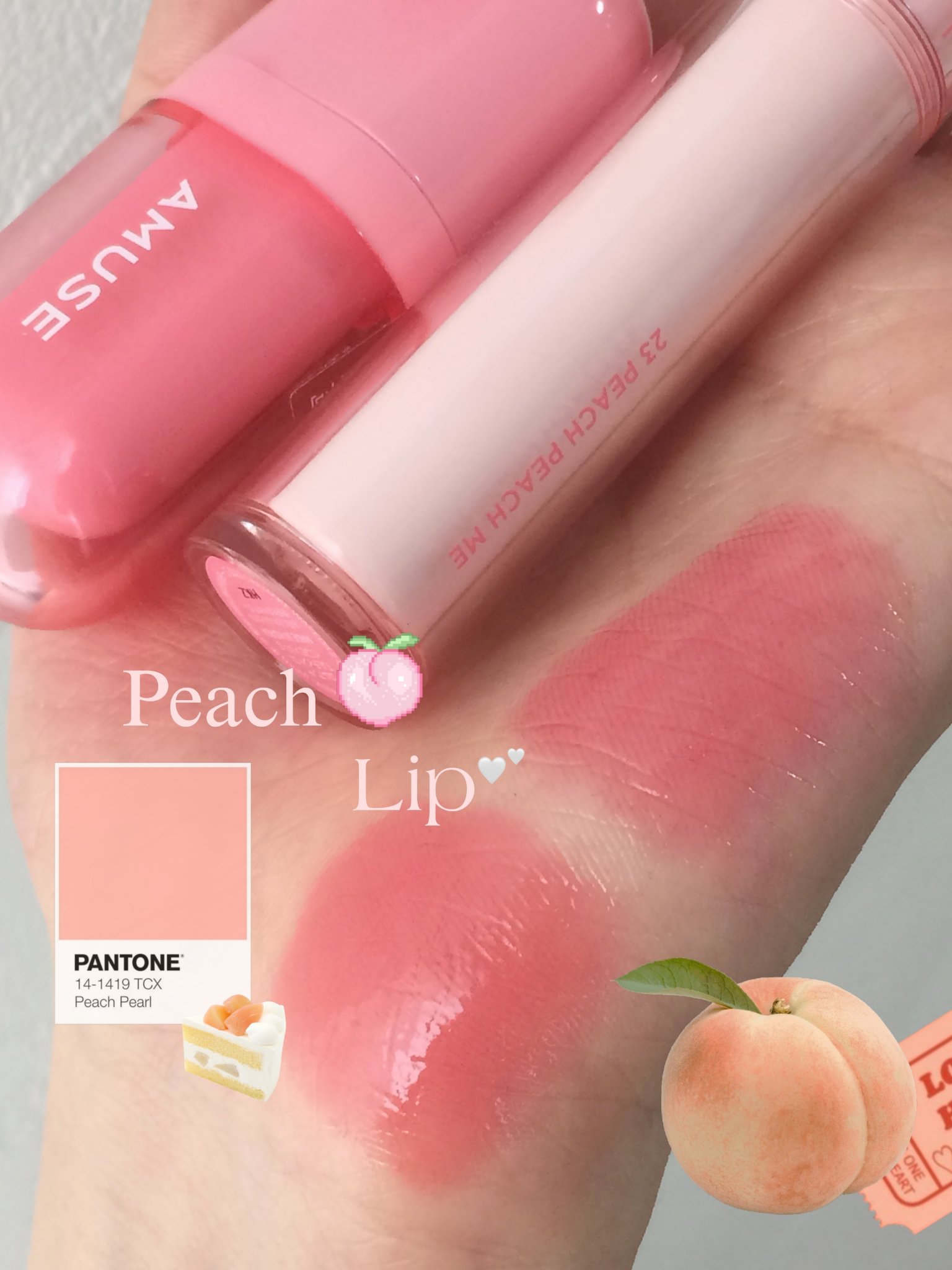 べべティント/AMUSE/リップティントを使ったクチコミ（1枚目）