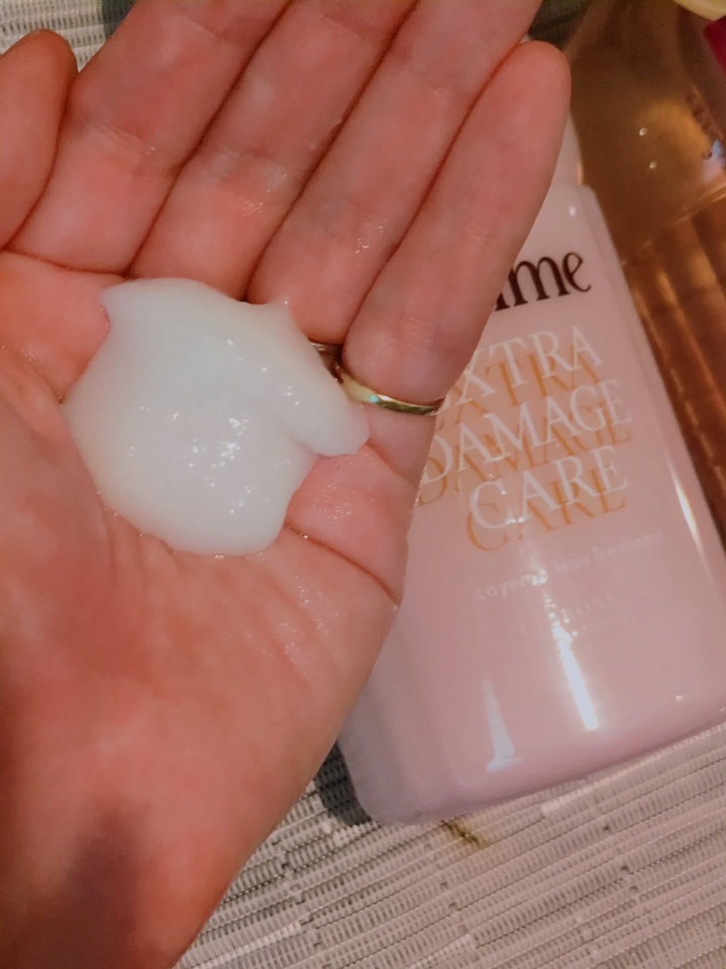 ジュレーム レイヤード シャンプー/ヘアトリートメント （エクストラダメージケア）/Je l'aime/市販シャンプーを使ったクチコミ（2枚目）